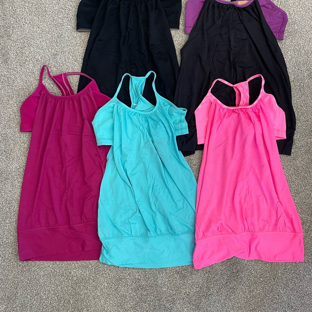 LULULEMON yoga tanks like new